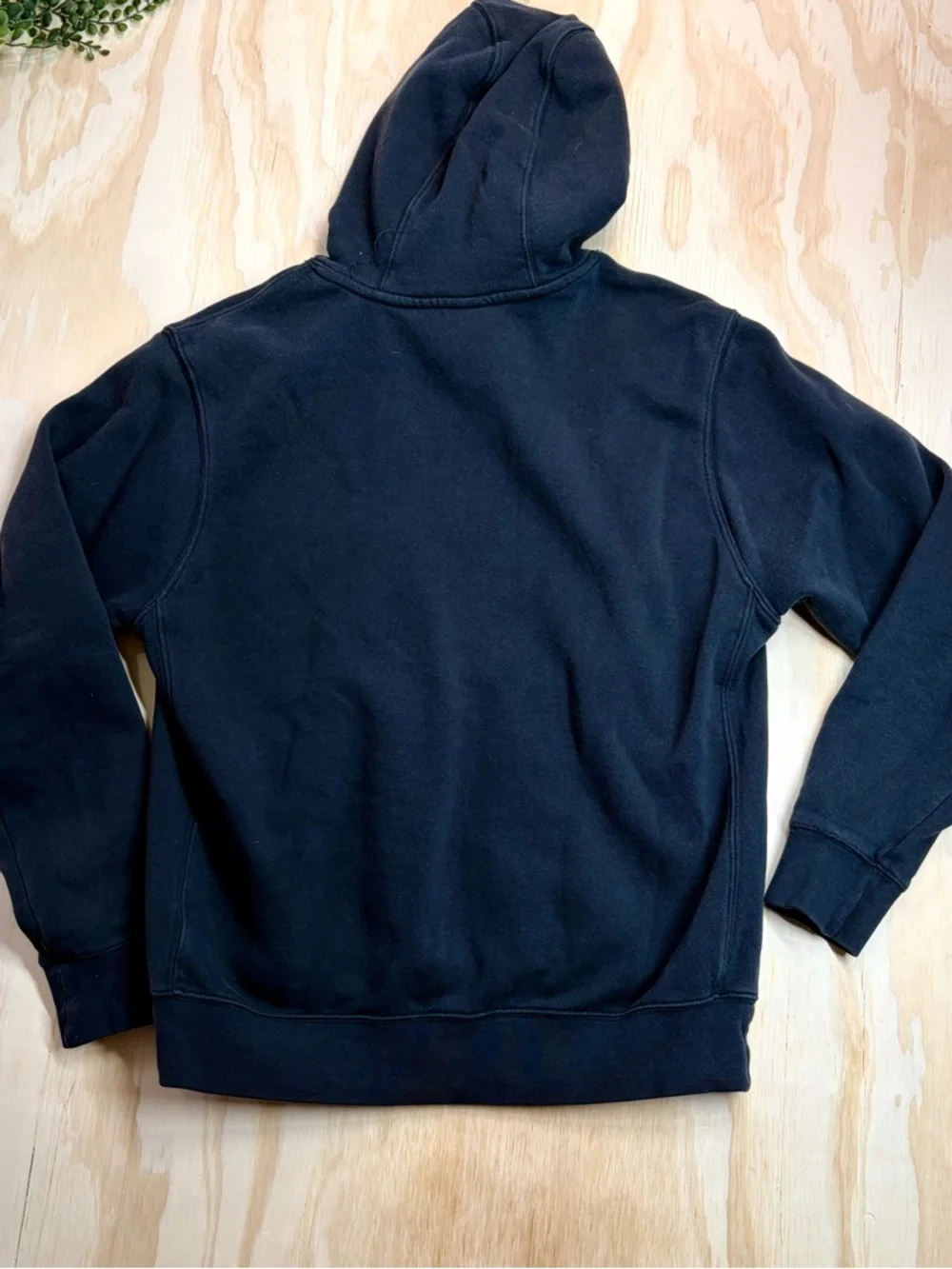 Nike Sportswear Club Fleece Logo Hoodie Black Small BV2973-010 Athleisure